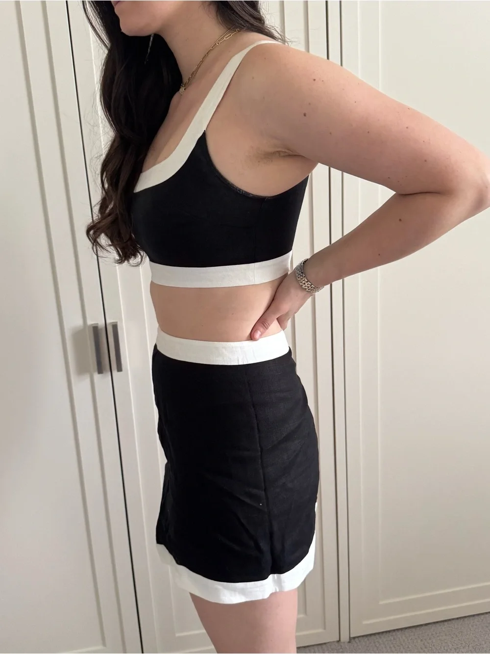 Reformation Robbie Linen Two Piece